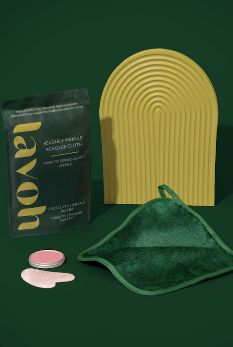 LAVOH CLASSIC FACECLOTH - EMERALD