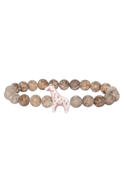 Fahlo The Trek Giraffe Tracking Bracelet - Moon