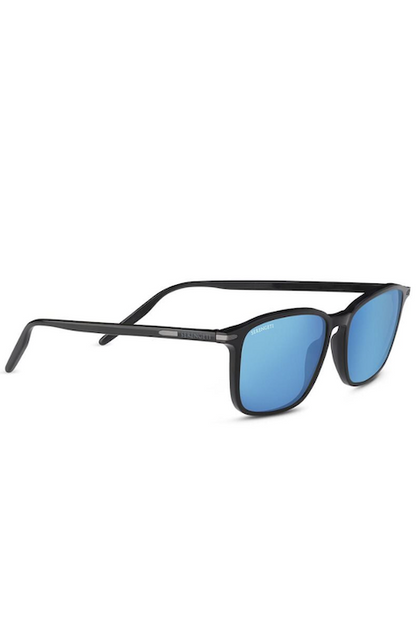 Serengeti Lenwood - Shiny Black / Mineral Polarized 555Nm Blue Cat 2 To 3