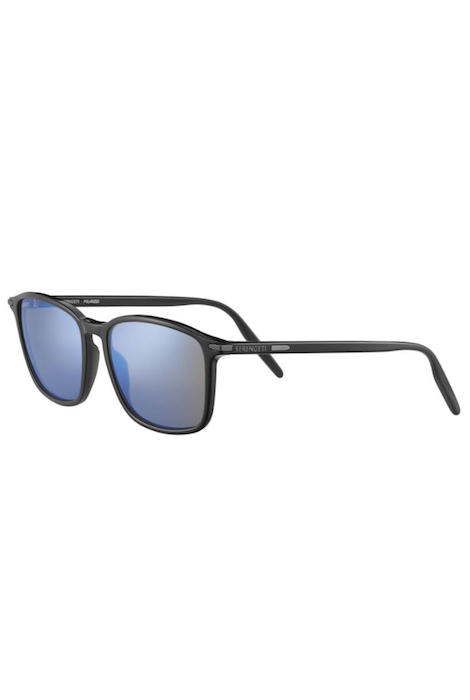 Serengeti Lenwood - Shiny Black / Mineral Polarized 555Nm Blue Cat 2 To 3