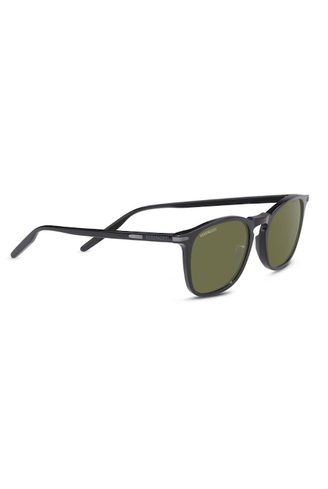 Serengeti Delio - Shiny Black / Mineral Polarized 555Nm Cat 3 To 3