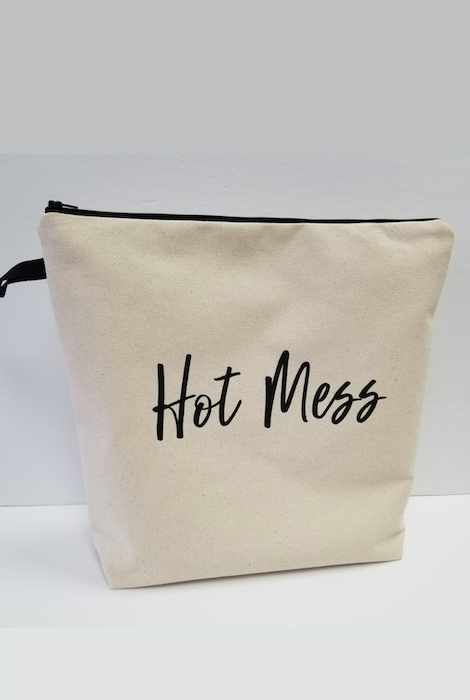 Pico Charlie Cole Hot Mess Large Pouch Toiletry Bag - Natural