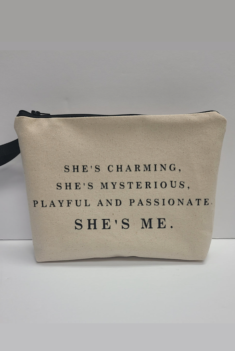 Pico Charlie Cole She'S Me Small Travel Toiletry Bag - Natural