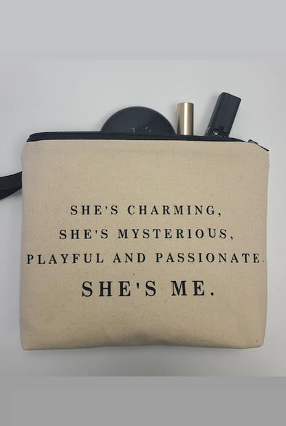 Pico Charlie Cole She'S Me Small Travel Toiletry Bag - Natural