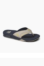 Reef Fanning Navy/Oak/Lime
