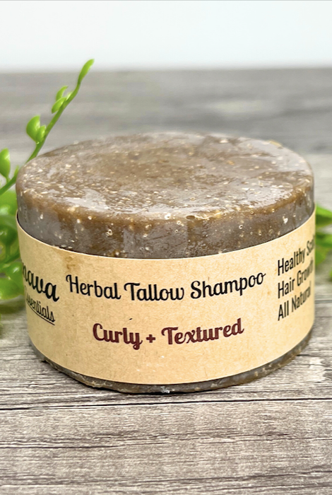 Danava Pure Essentials Tallow Shampoo Bar 4.5 oz - Curly & Textured