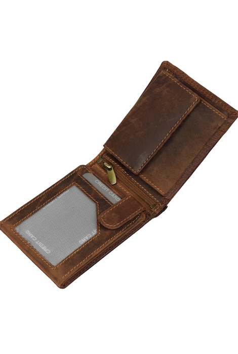 Greenwood Leather Judd Wallet - Sandal