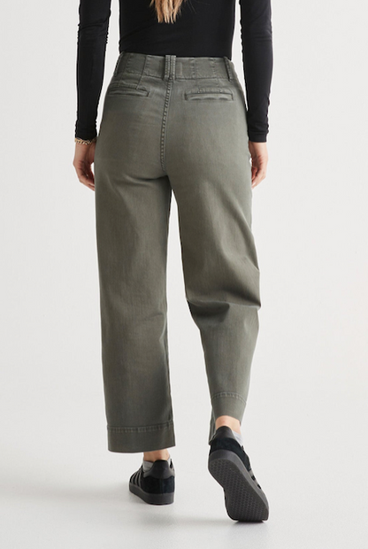 Duer Luxtwill High Rise Trouser - Thyme