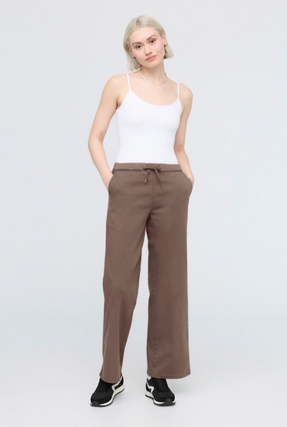 Duer No Sweat Wide Leg Pant - Canteen