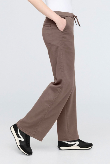 Duer No Sweat Wide Leg Pant - Canteen