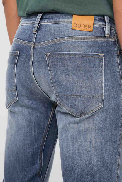 Duer Performance Denim+ Straight - Vintage Indigo