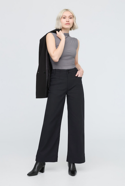 Duer Nustretch High Rise Trouser - Black