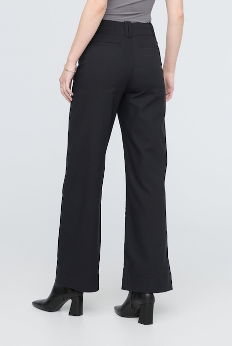 Duer Nustretch High Rise Trouser - Black