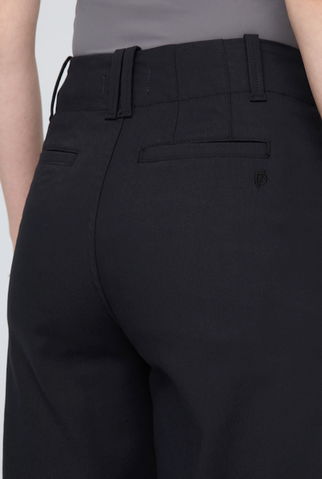 Duer Nustretch High Rise Trouser - Black