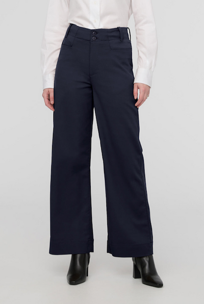 Duer Nustretch High Rise Trouser - Navy