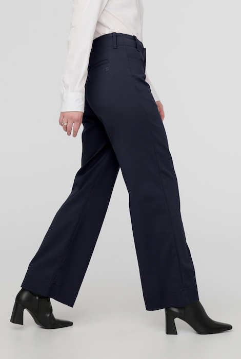 Duer Nustretch High Rise Trouser - Navy