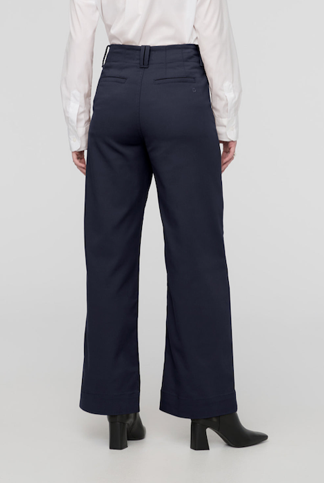 Duer Nustretch High Rise Trouser - Navy