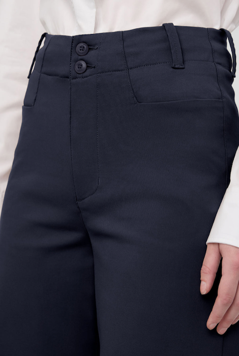 Duer Nustretch High Rise Trouser - Navy
