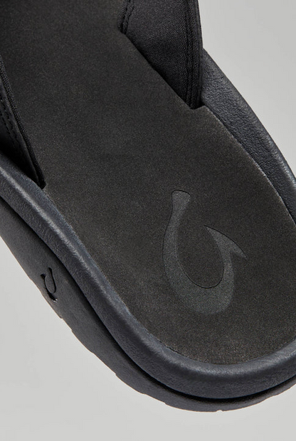 OLUKAI 'OHANA SANDALS BLACK/BLACK