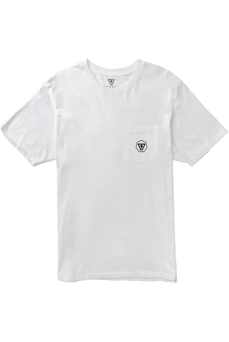 Vissla I'Iwi Premium Organic Pocket Tee - White
