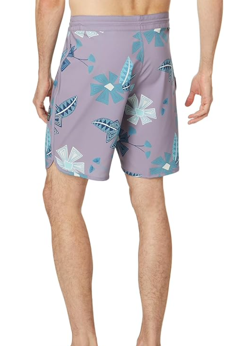 Boardshort Vissla Tribal Tropics 18,5" - Lilas poussiéreux
