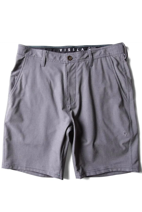 Vissla Canyons Hybrid 18.5" Short - Steel