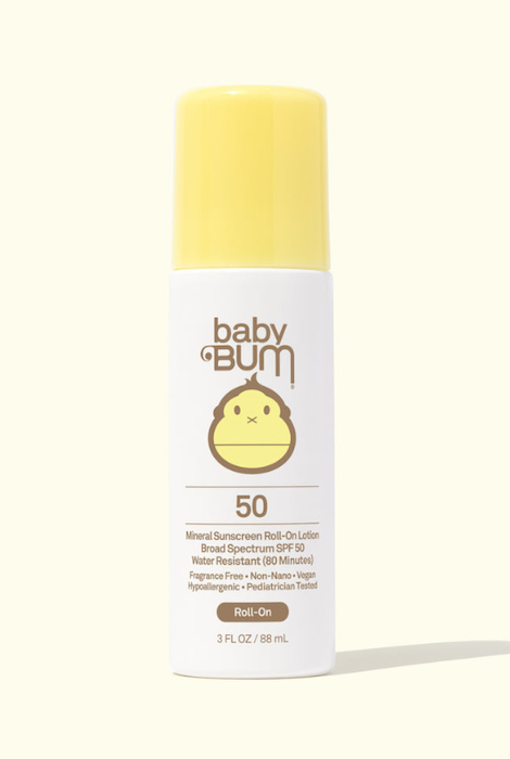Sun Bum Baby Bum Spf 50 Roll-On Mineral Sunscreen
