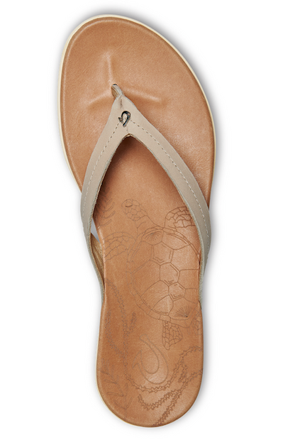 Sandales Olukai Honu - Tapa/Sable Doré