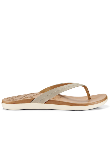 Sandales Olukai Honu - Tapa/Sable Doré