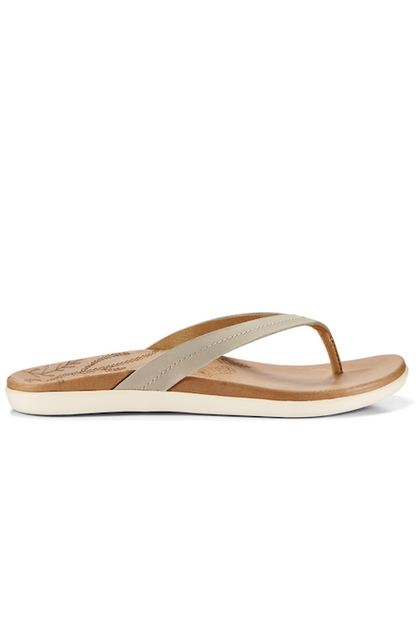 Sandales Olukai Honu - Tapa/Sable Doré