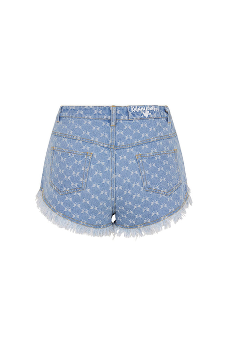Kulani Kinis Frayed Jean Shorts - Darling Denim