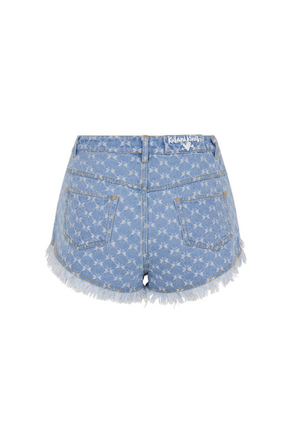 Kulani Kinis Frayed Jean Shorts - Darling Denim