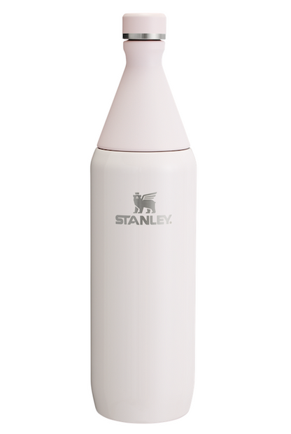 Stanley All Day Slim Bottle | 34 oz | 1 L - Rose Quartz Gloss