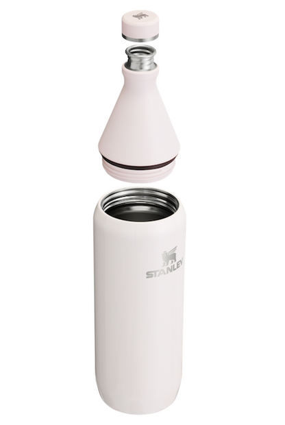 Stanley All Day Slim Bottle | 34 oz | 1 L - Rose Quartz Gloss