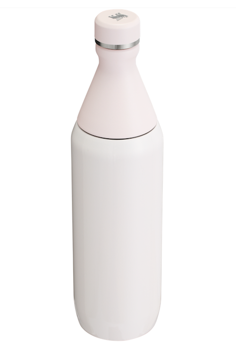 Stanley All Day Slim Bottle | 20 oz | 0.59 L - Rose Quartz Gloss
