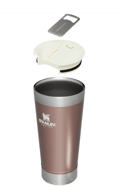 Stanley Classic Stay Chill Beer Pint | 16 OZ  | 0.47 L - Rose Quartz Glow