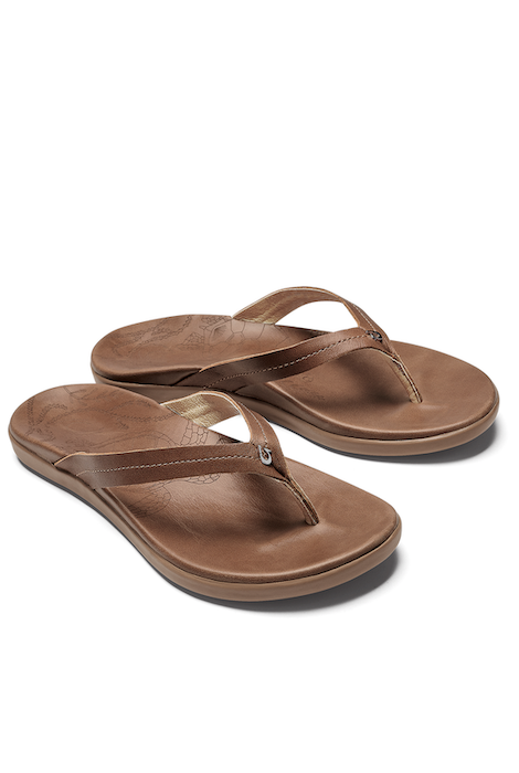 SANDALES OLUKAI HONU TAN/TAN