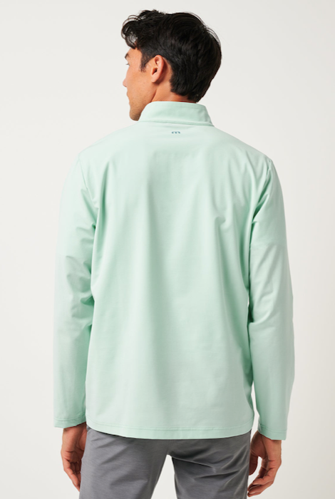 TravisMathew On The Map Pullover - Eggshell Blue