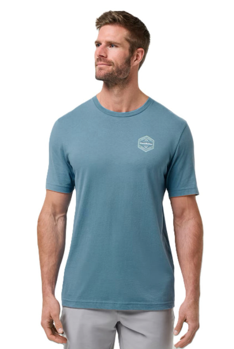 TravisMathew Maximum Stay T-Shirt - Captains Blue