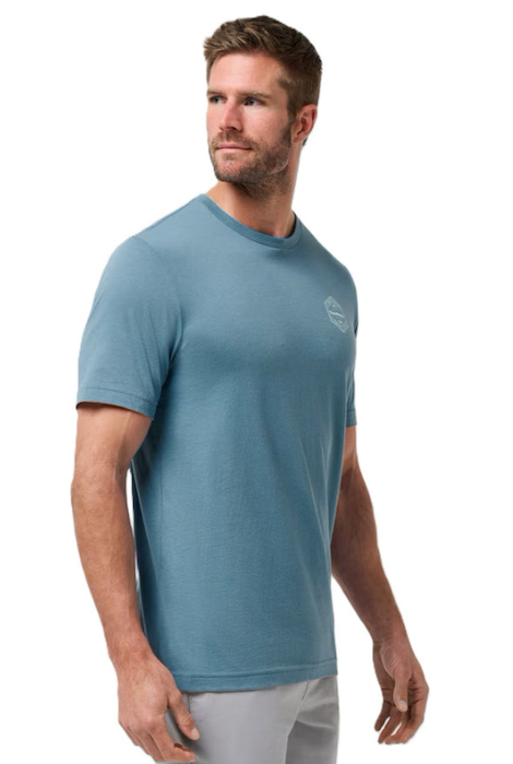 TravisMathew Maximum Stay T-Shirt - Captains Blue