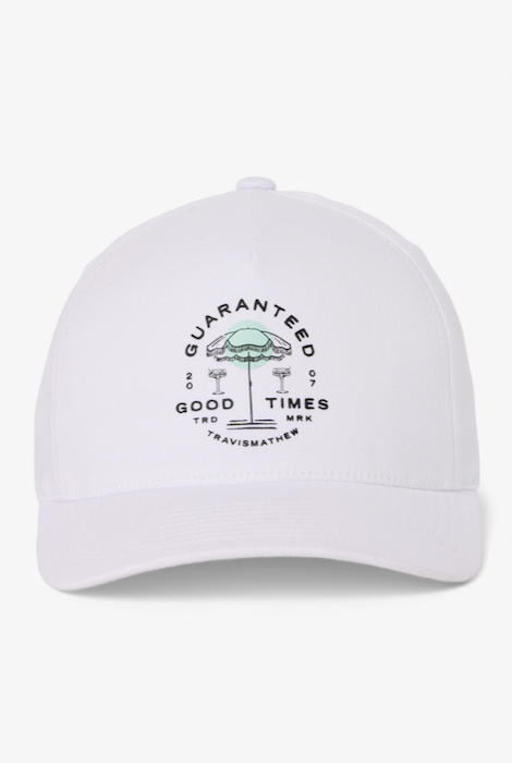 TravisMathew Summer Sail Hat - White O/S