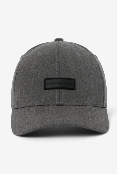 TravisMathew Limitless Hat - Heather Black