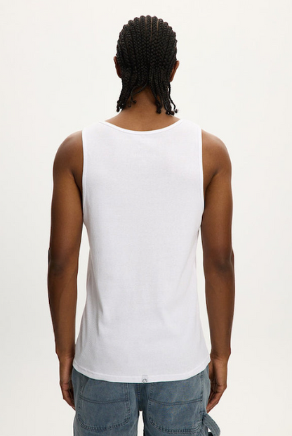 KUWALLA TEE 3 Pack Rib Tank - All White