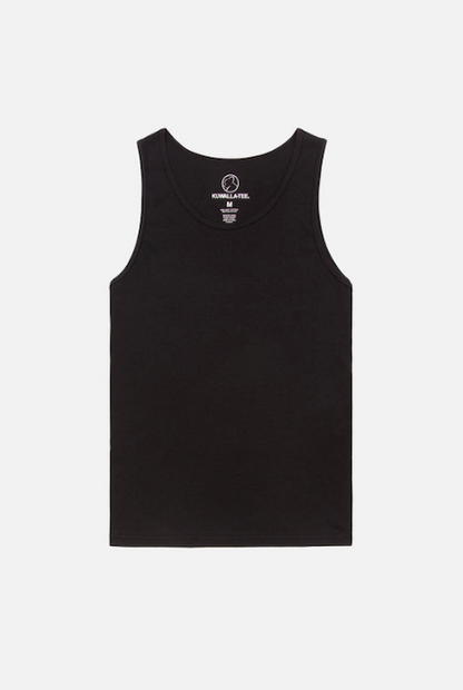 KUWALLA TEE 3 Pack Rib Tank - All Black