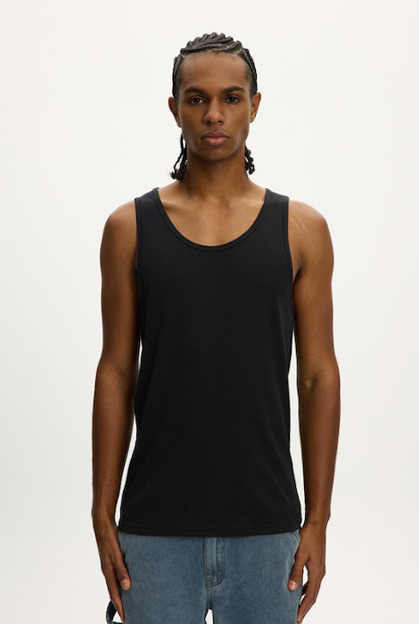 KUWALLA TEE 3 Pack Rib Tank - All Black