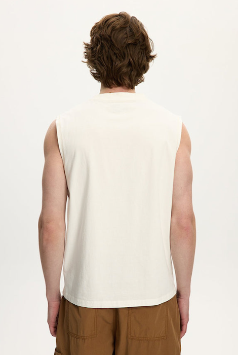 KUWALLA TEE Muscle Tank - Vintage White