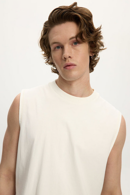 KUWALLA TEE Muscle Tank - Vintage White