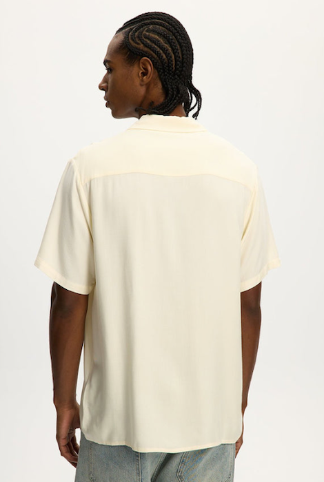 Kuwalla-Tee Essential Beach Shirt - Flat White