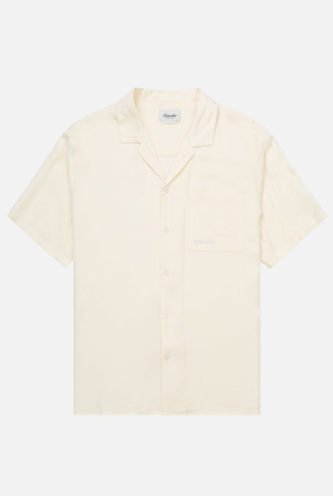 Kuwalla-Tee Essential Beach Shirt - Flat White