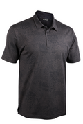 2UNDR Ventura Polo - Coastal Black, men's polo shirt product photograph